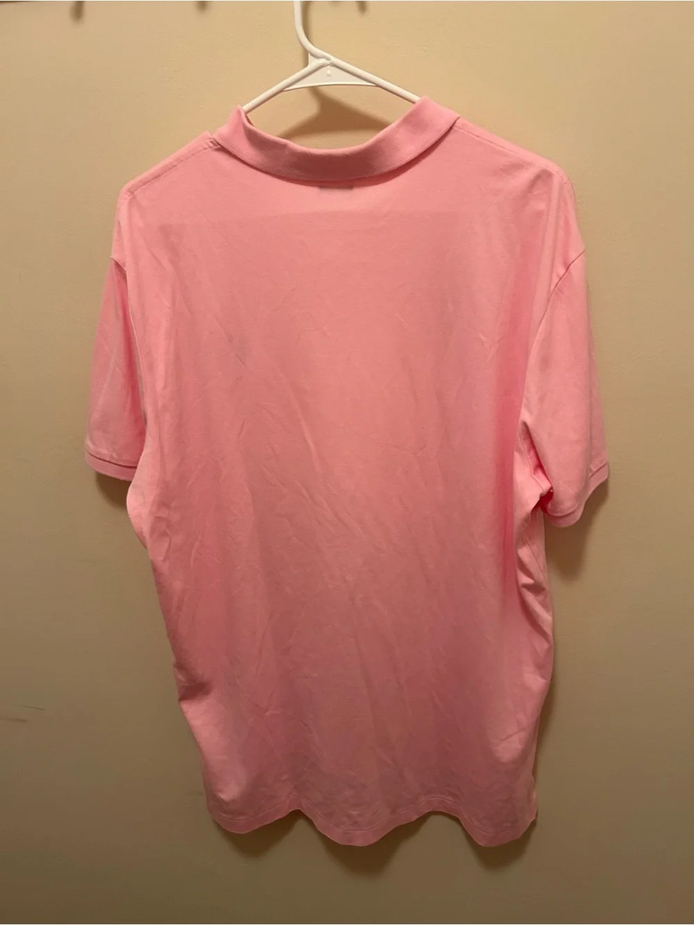 Polo by Ralph Lauren Men’s Pink Short-Sleeve Polo with Pony Logo